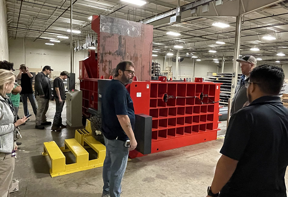 ENERPAT Scrap Hydraulic Press Baling Machine ENERPAT Scrap Hydraulic Press Baling Machine