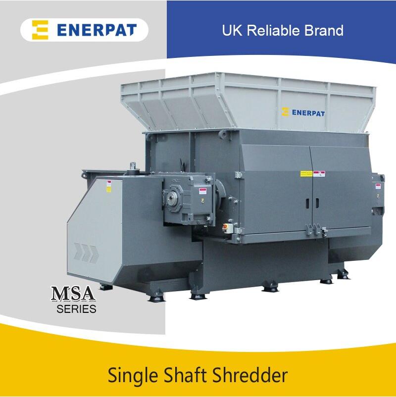 Commercial High Efficiency Single Shaft Shredder Machine for waste aluminum