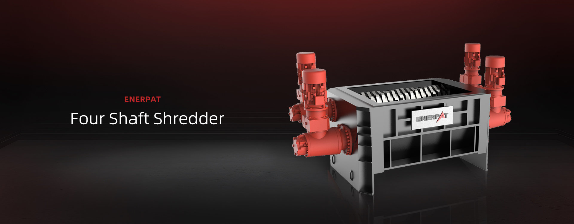 Four-Shaft Shredder for Li-Ion Batteries Four-Shaft Shredder for Li-Ion Batteries