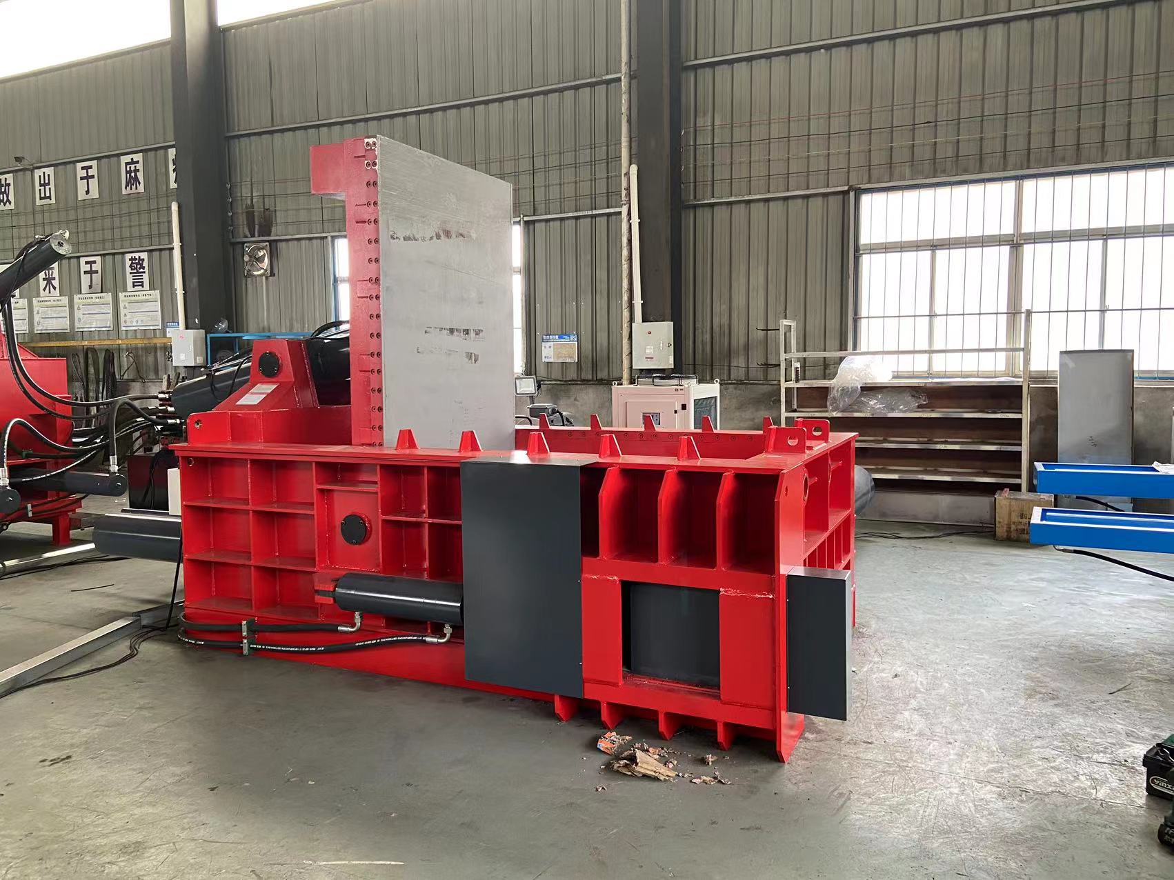 ENERPAT AMB-L2014-250T Automatic Metal Baler on the way to Europe
