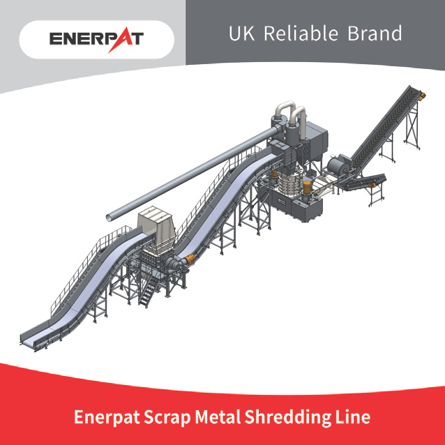 Scrap Metal Shredding Line 