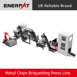 Metal Chips Briquetting Press Line