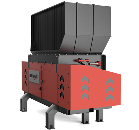 Heavy-Duty Single Shaft Shredder