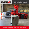 ENERPAT AMB-L1480-160 Scrap Metal Hydraulic Baling Press with Tipper