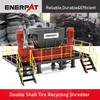 MSB-ETY1600 Double Shaft Tire Recycling Shredder