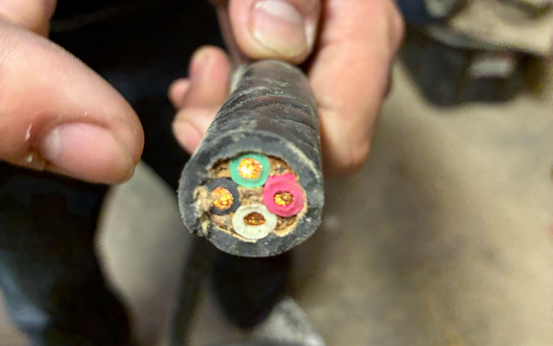 scrap wire 