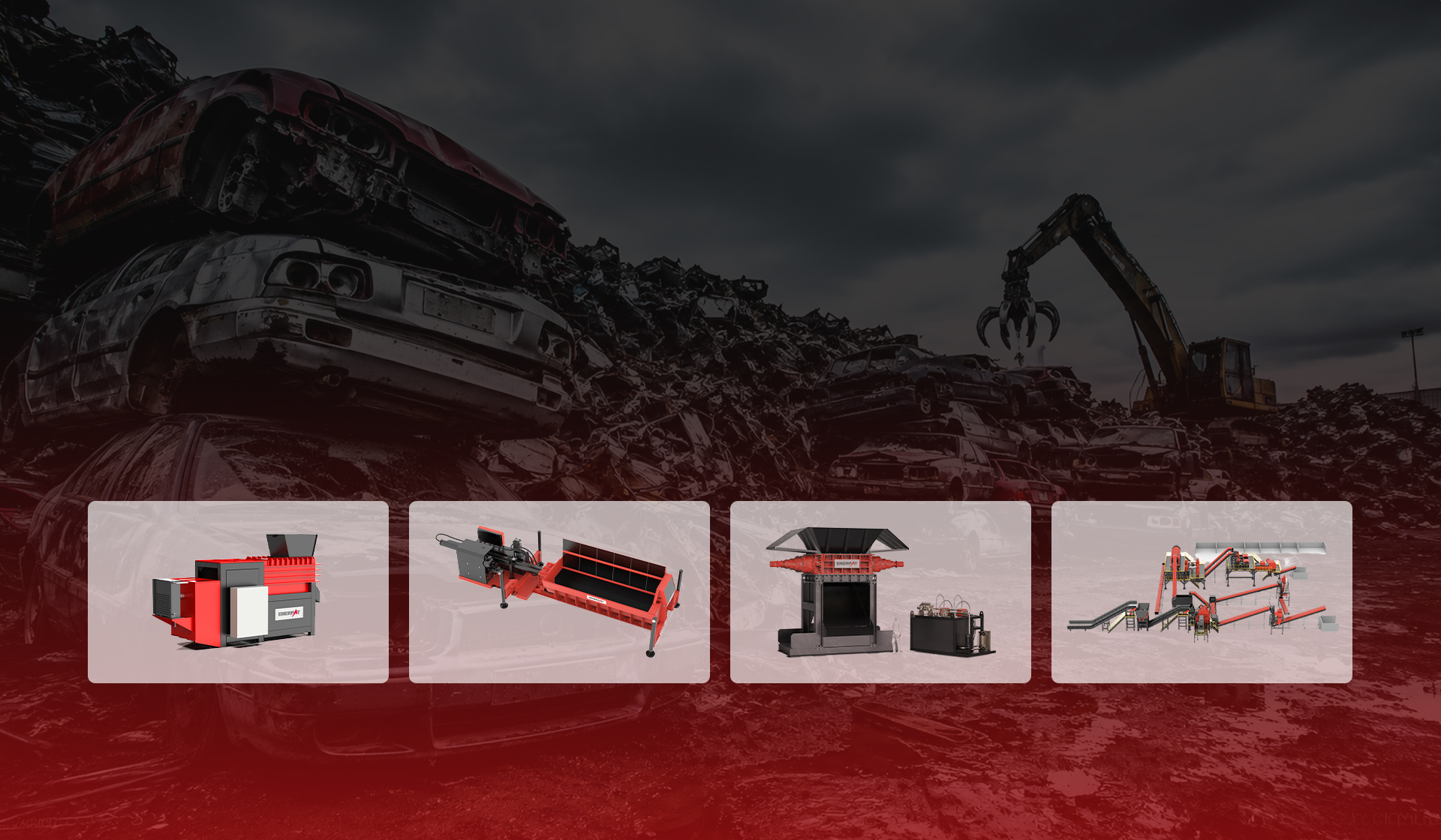 ELV Recycling Equipment: Car Balers, Shredders & Recycling Lines