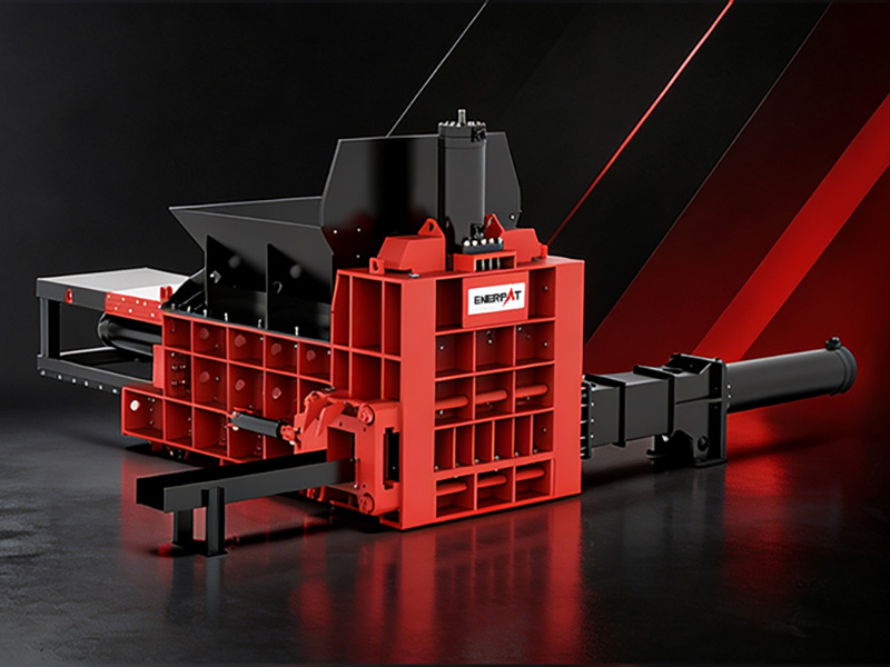 Triple Compression Aluminum Baler
