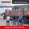 HBA-120-110125 Auto Tie Baler for Baling Waste Plastics, Paper, Cardboard & Textiles