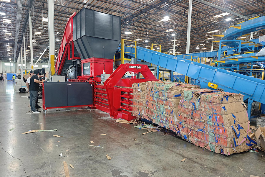 HBA100-110110 Cardboard Baling Machine