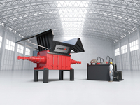 Hydraulic Single Shaft Shredder