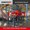 ENERPAT MSC-E1900 Four Shaft Shredder for Li-ion Batteries