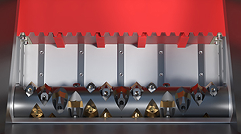 Smart Hydraulic Feeder for Optimal Shredding