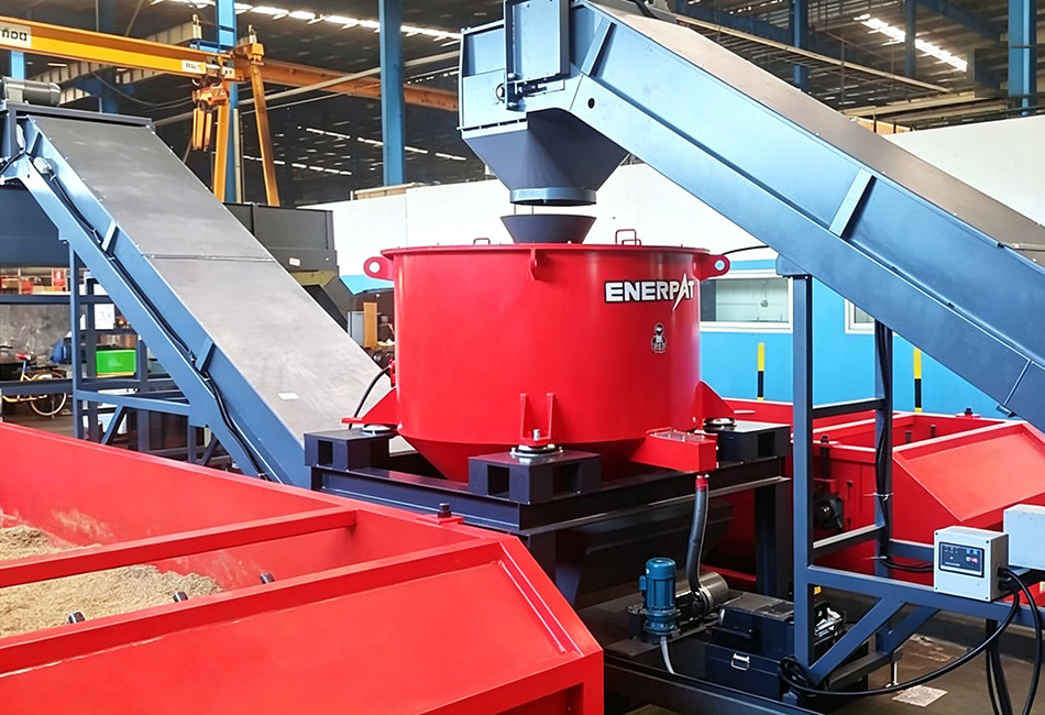 Industrial Metal Chip Wringer Centrifuges