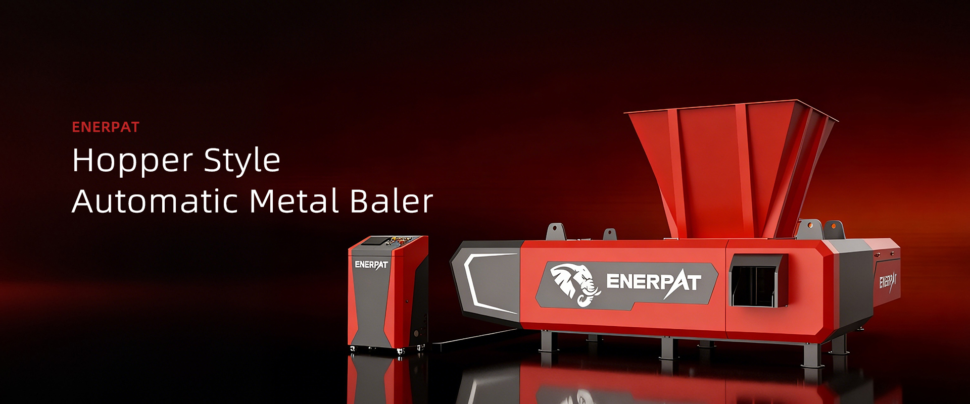 Hopper Style Automatic Metal Baler 