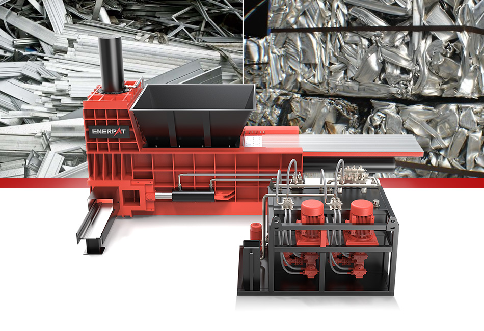 TH Series – Triple-Action Aluminium Scrap Baler