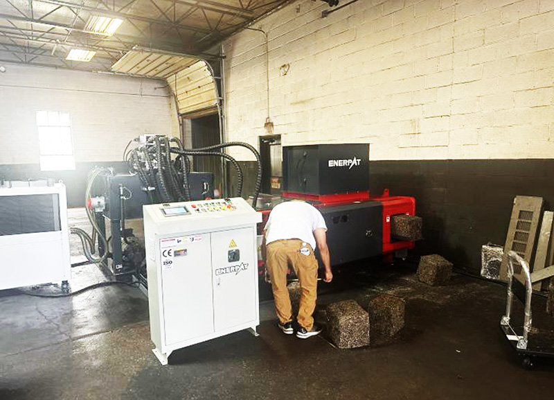 Tire Wire Baling Tests