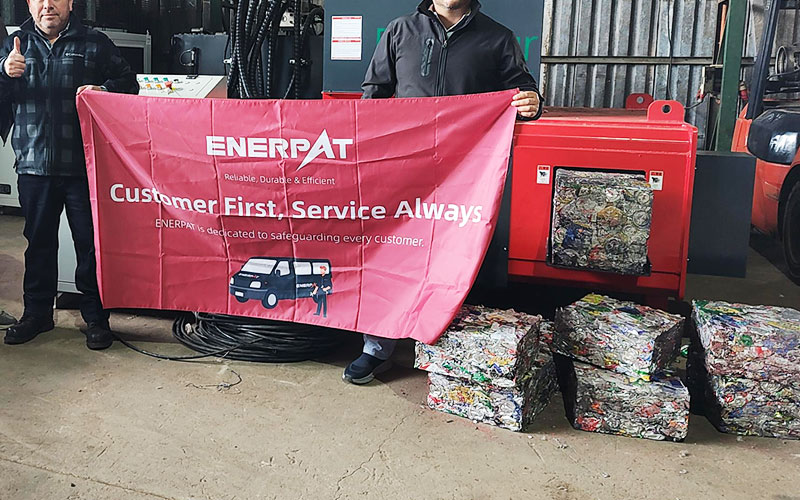 Aluminium Can Baler