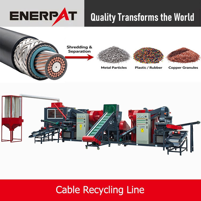 Armored Cable Scrap Wire Granulator