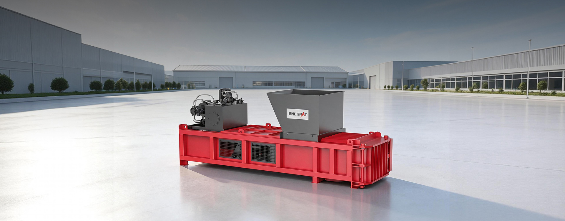 ENERPAT HBM-M150-15076 Horizontal Waste Baler