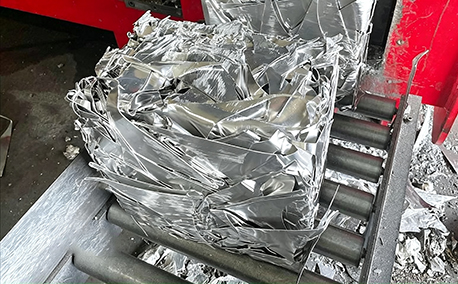 aluminum scrap baler