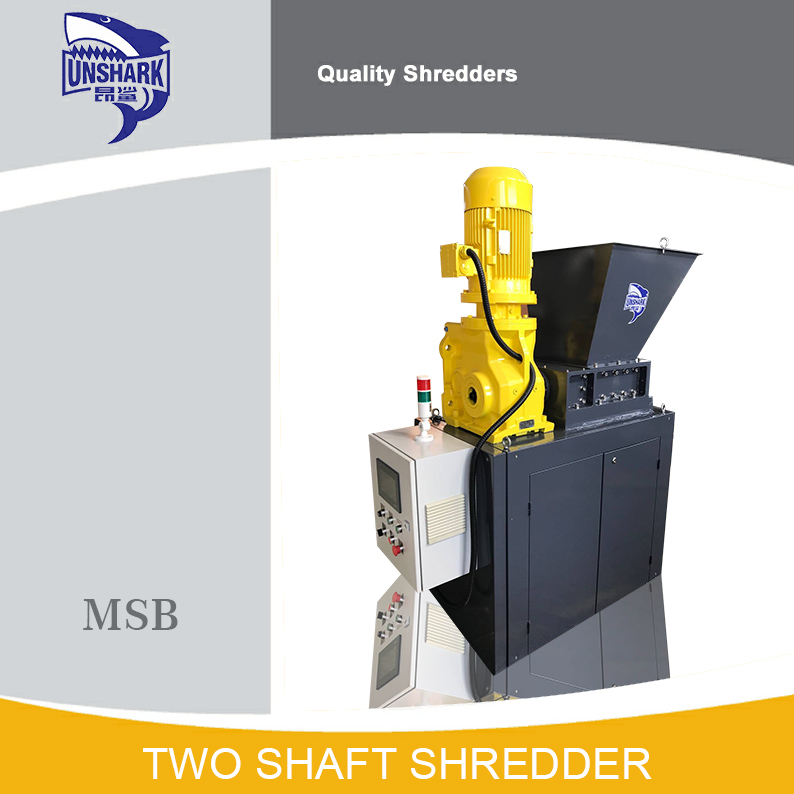 Commercial Tin Cans Two Shaft Shredder MSB-E11
