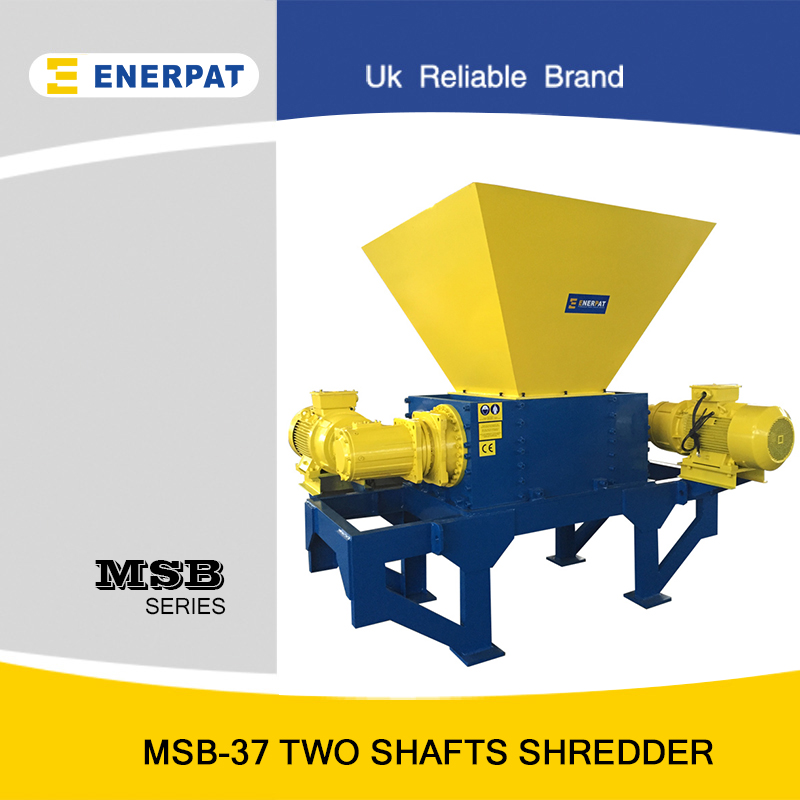 Commercial Two Shaft Shredder Supplier for Aluminum Extrusion