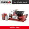 Hopper Style Tire Wire Baler