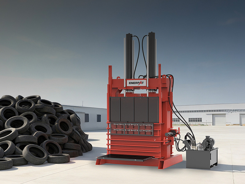 tyre baler