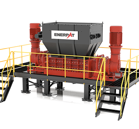 Tire Recycling Shredder