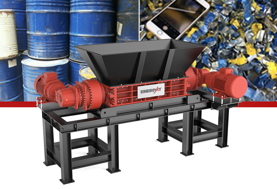 MSB-E2200 Two Shaft Shredder