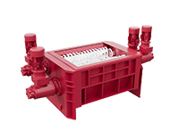 four shaft shredder