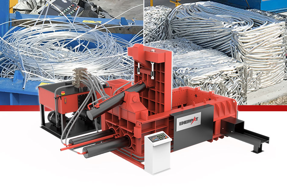 AMB-L Series – Lid Type Aluminium Scrap Baler