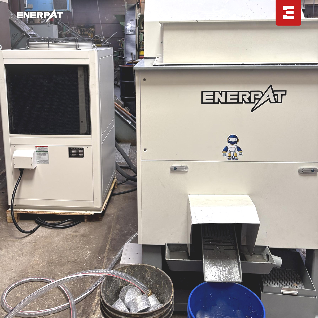 metal swarf compactor