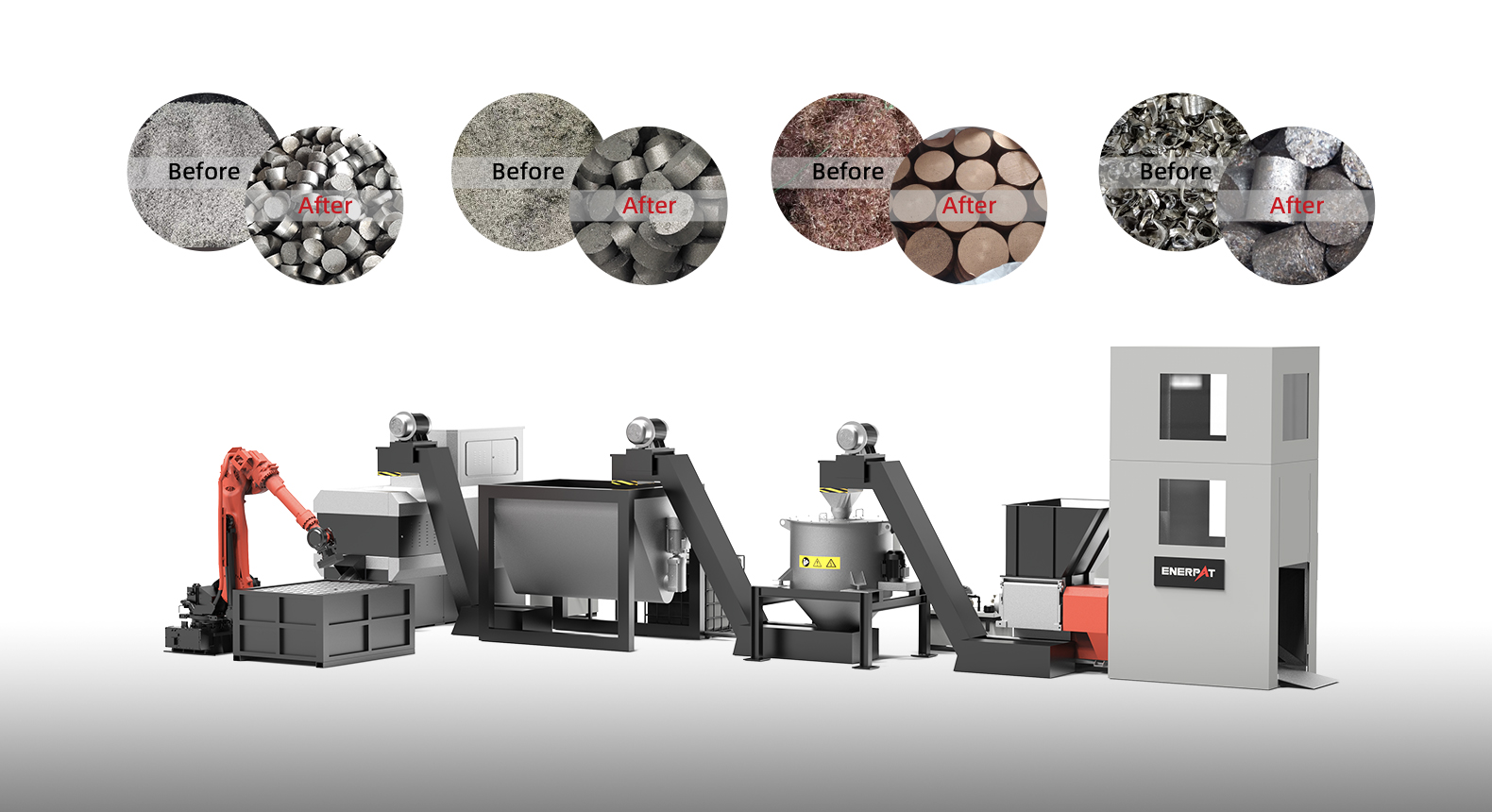 Metal Chips Recycling System