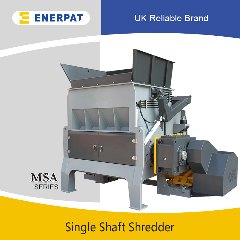 High Quality Economic Plastic Films Single Shaft Shredder Machine Manufacturer