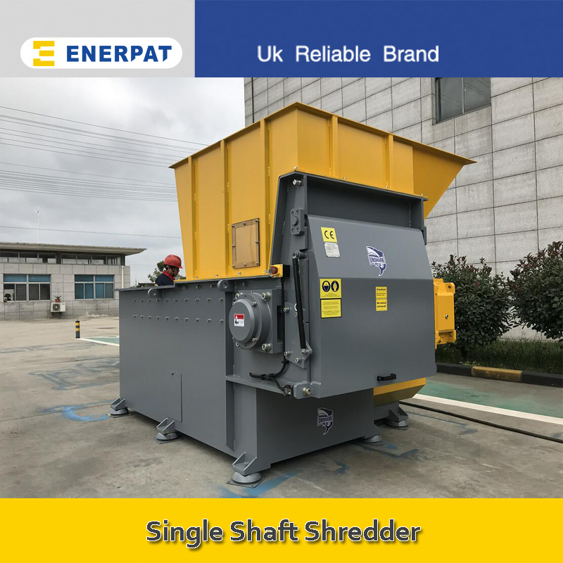 Economic Single Shaft Shredder Manufacturer for Pulper Waste 