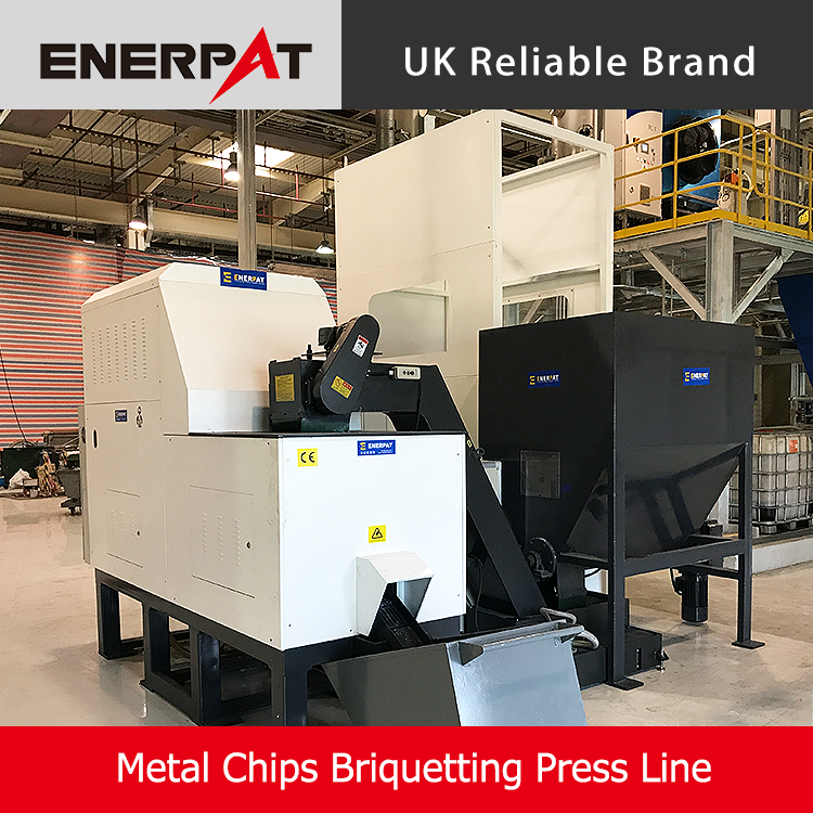 Metal Chips Briquetting Press Line