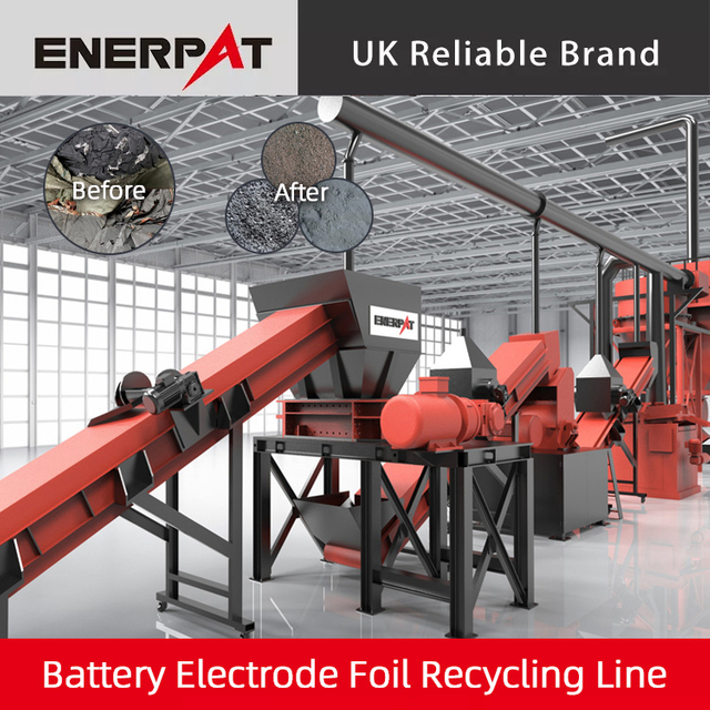 Battery Electrode Foil Recycling Line