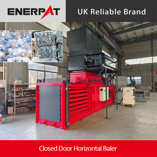 ENERPAT Closed Door Horizontal Baler Manufacturer