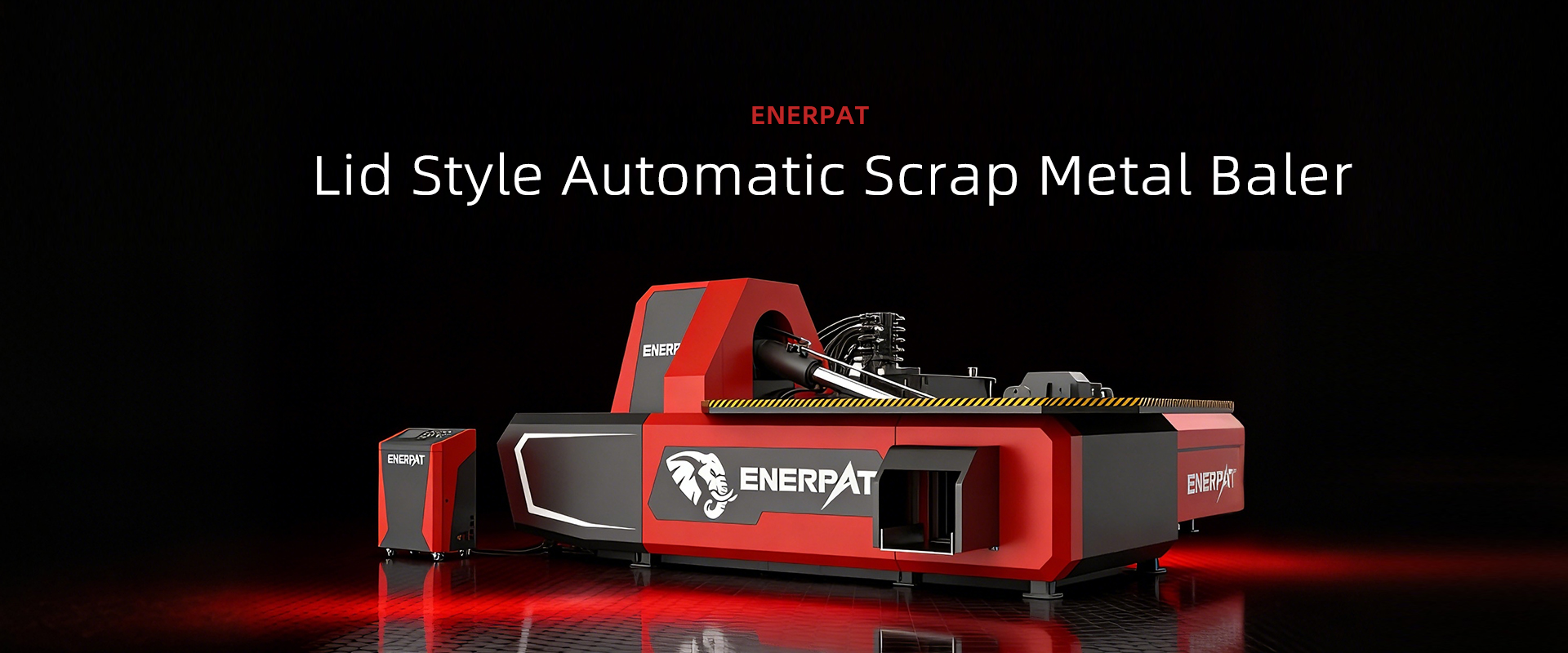 Lid Style Automatic Scrap Metal Baler 