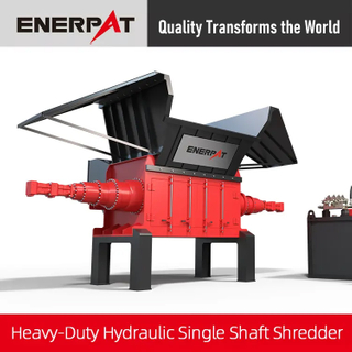 ENERPAT Heavy-Duty Hydraulic One Shaft Shredder