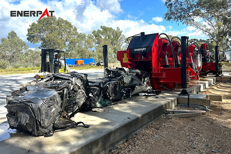 7. Key Features to Compare When Buying an ELV Baler It is easy to compare machines by pressing force. A better starting point is the material going into the machine. 7.1 Compression Chamber Size Start with the vehicles your yard actually handles. Consider whether the chamber can accommodate:  Passenger cars  SUVs  Vans  Light commercial vehicles  Different vehicle dimensions Also find out whether pre-cutting, dismantling or other preparation is required. A chamber that is too small can create extra work every day, even if the machine has plenty of pressing force. 7.2 Bale Size and Density The finished bale is what your team will store, move and eventually send to the scrap buyer. Its dimensions therefore deserve close attention. Compare the proposed bale size with:  Available storage space Existing handling equipment Trucks and containers  Scrap buyer requirements  Downstream processing The most suitable bale is not necessarily the smallest or densest one. It needs to work with the rest of the operation. 7.3 Loading System Loading can have a bigger effect on productivity than buyers sometimes expect. Look at how vehicles enter the compression chamber and whether the loader or other equipment already available at your site can handle the job. Also consider how many operators are required and how the finished bale is discharged. The easier the machine is to fit into the existing handling process, the less disruption there is likely to be during installation and day-to-day operation. 7.4 Power Source Power requirements should be confirmed before the machine is ordered. Depending on the application, compare: Electric or diesel power Available site power Energy or fuel consumption  Fixed or mobile operation  Expected daily operating hours For a fixed recycling yard, electrical infrastructure may be a key consideration. A mobile operation may have very different requirements. 7.5 Maintenance and Service Every heavy-duty machine needs maintenance eventually. What matters is how easy it is to keep the equipment running. Look at: Hydraulic system maintenance  Cylinder service  Control system support Wear parts  Spare-parts availability  Technical assistance  Installation and commissioning A supplier that can continue supporting the machine after delivery can make a real difference to long-term operation.