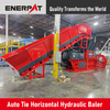 HBA200-110125 Auto-Tie Baler Machine for Plastic & Cardboard