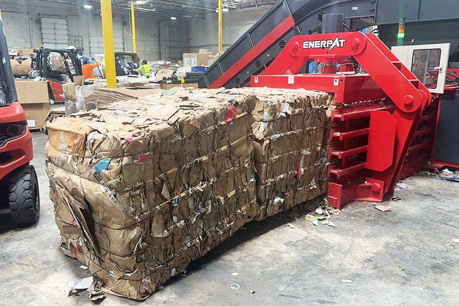 HBA100-110110 Cardboard Baler