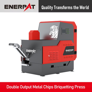Double Output Metal Chips Briquetting Press