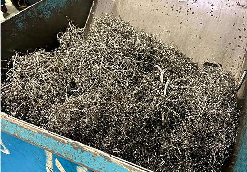 Metal Chip Recycling in Monterrey, Mexico