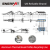 Aluminum Thermal Break Profiles Recycling Line