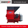 Ecnomic Single Shaft Shredder For Cables