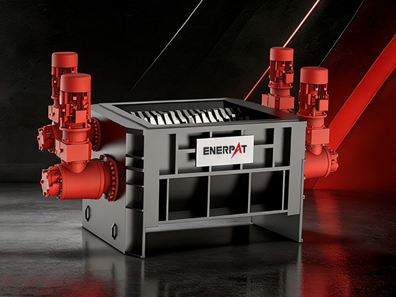 Four Shaft Shredder
